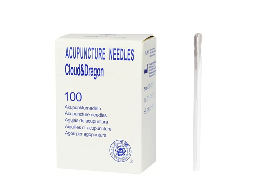 Agulhas de Acupunctura Com Guia - 0,16 x 25 mm (100 unidades)